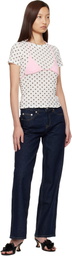 Sandy Liang Blue Taro Jeans
