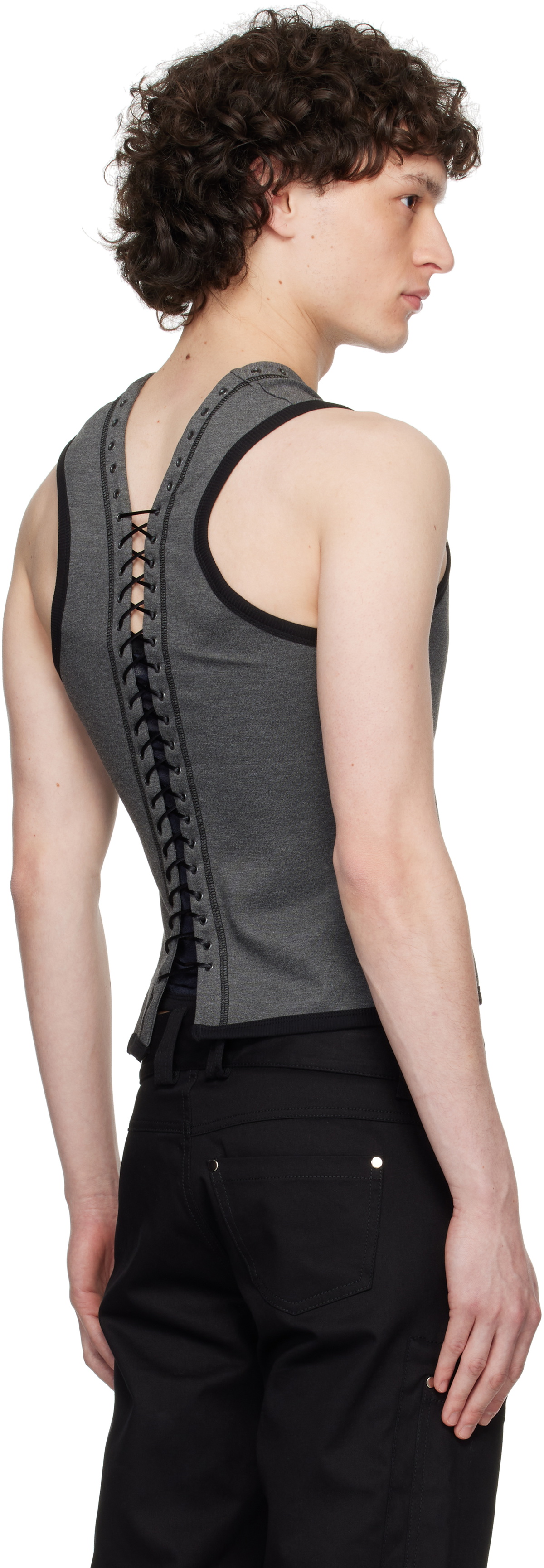 GmbH Gray Nancy Tank Top