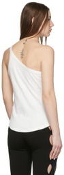 HALFBOY Off-White Mono Tank Top