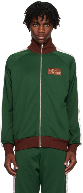 Photo: Stockholm (Surfboard) Club Green Patch Track Jacket
