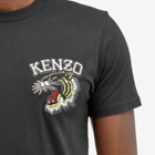 Kenzo Men's Tiger Varsity Slim T-Shirt in Black