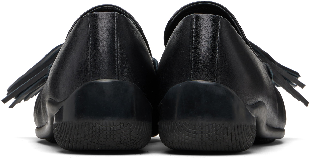 OPEN YY Black Tassel Loafers