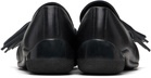 OPEN YY Black Tassel Loafers