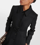 REDValentino Single-breasted wool-blend coat