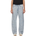 MM6 Maison Margiela Blue 5 Pockets Jeans