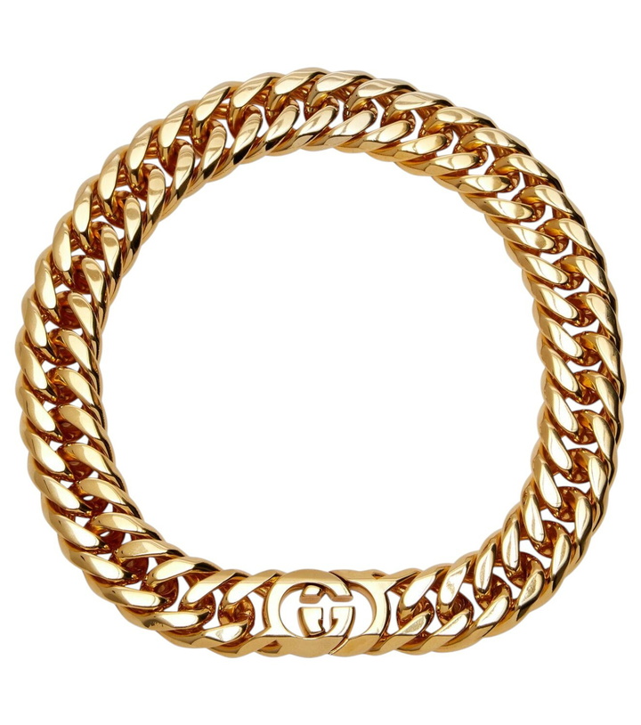 Photo: Gucci Gucci Interlocking chain necklace