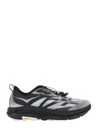 Hoka mafate Speed 4 Lite Black Low Top Sneakers With Mesh Panels In Tech Fabric Unisex