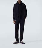 Allude Wool and cashmere sweatpants