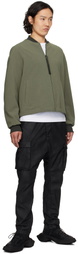 N.Hoolywood Khaki Blouson Bomber Jacket