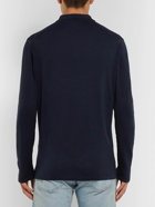 Sunspel - Sea Island Cotton-Jersey Polo Shirt - Blue