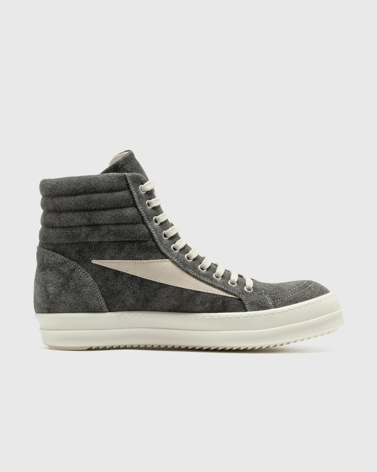 Rick Owens Drkshdw Woven Shoes Vintage High Sneaks Grey High 