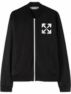 OFF-WHITE - Single Arrow Zipped Hoodie