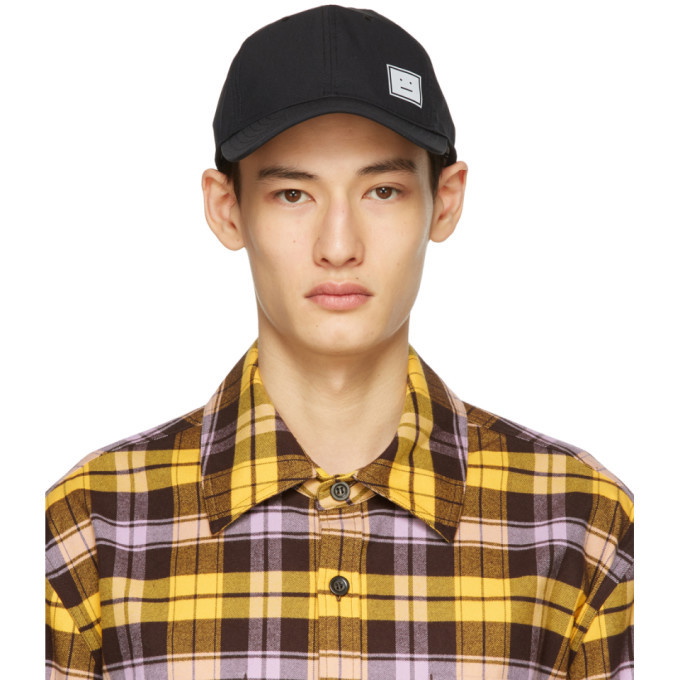 Photo: Acne Studios Black Twill Baseball Cap