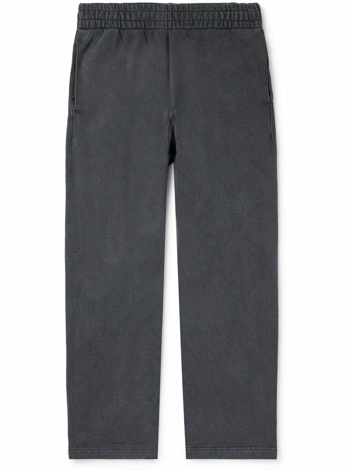 Remi Relief - Straight-Leg Cotton-Jersey Sweatpants - Black