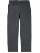Remi Relief - Straight-Leg Cotton-Jersey Sweatpants - Black