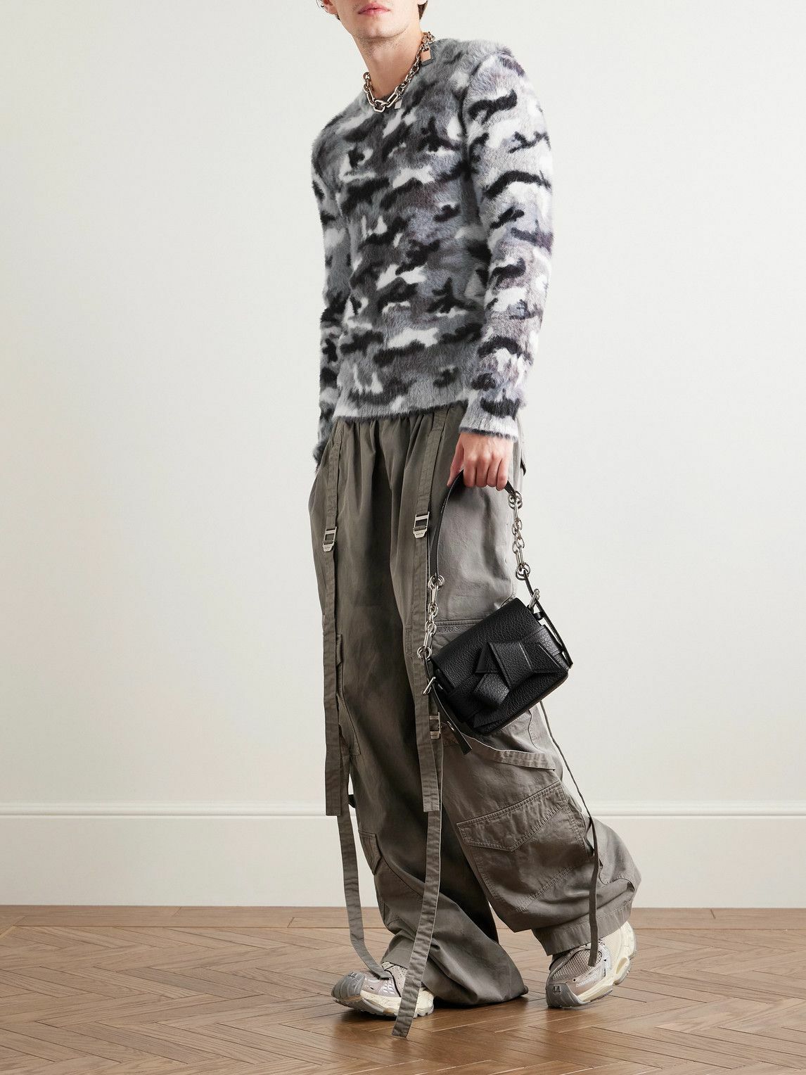 Acne Studios - Kairossa Slim-Fit Camouflage Jacquard-Knit Sweater