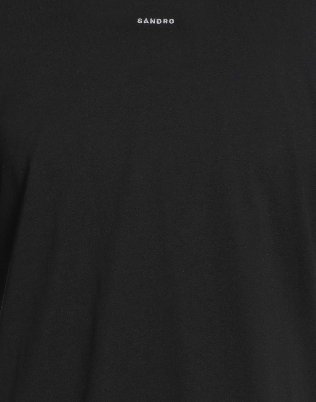 Sandro Mens T-shirt in Black