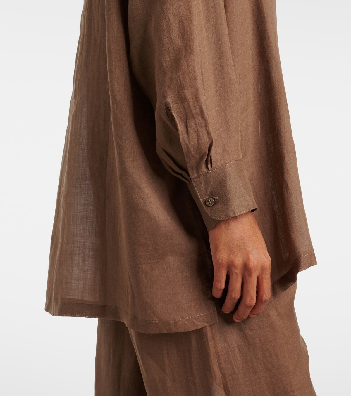 Leset Niko oversized ramie shirt