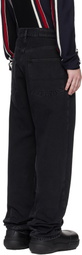 AMBUSH Black Basic Denim Jeans