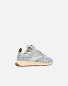 Pinko Silver Glittery Laminated Sneakers Silver