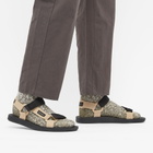 Rider Men's Free Sandal in Black/Beige