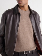 Boglioli - Virgin Wool and Cashmere-Blend Sweater - Brown