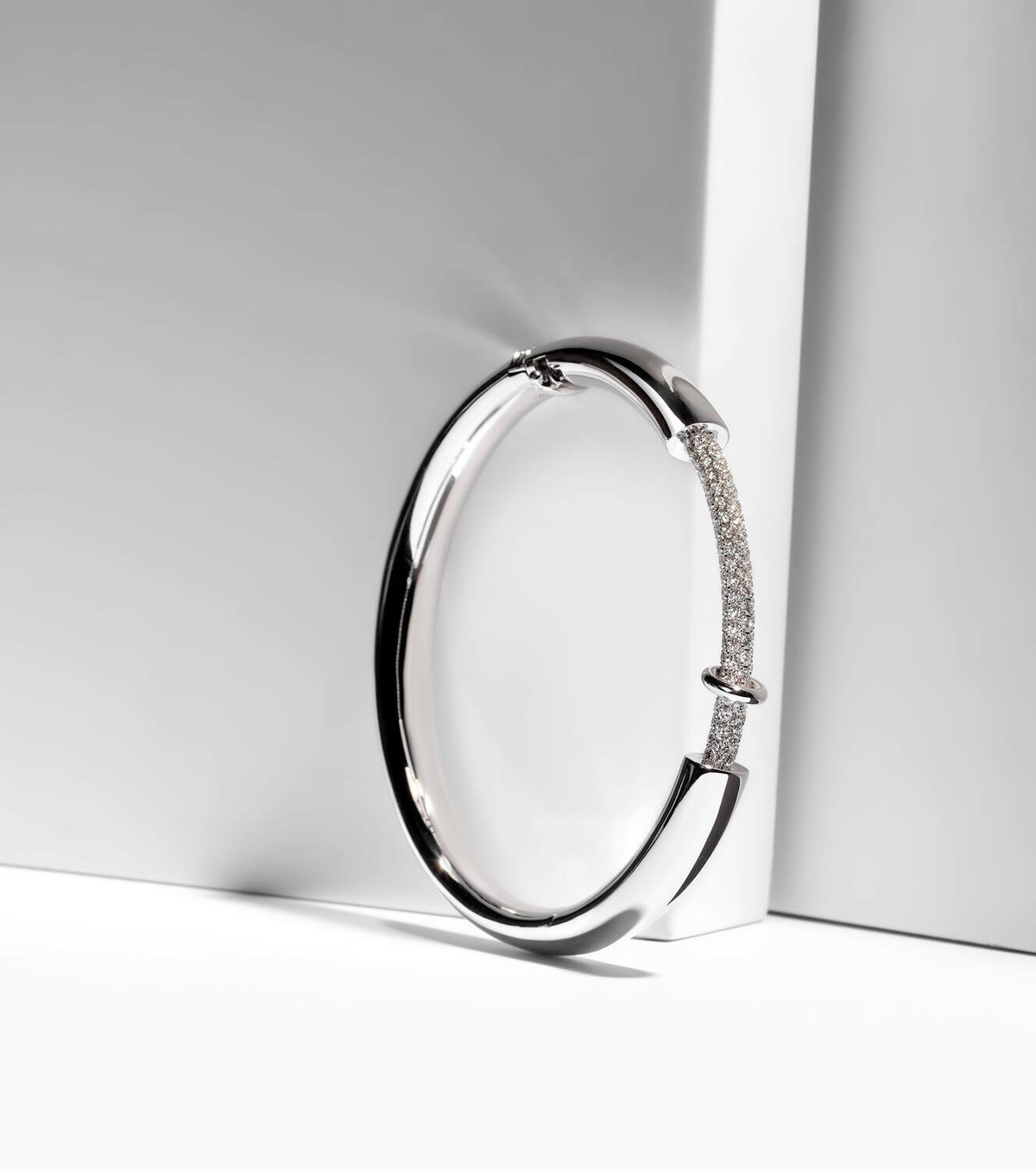 Rainbow K Endless 14kt white gold bracelet with diamonds