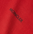 MONCLER - Logo-Print Cotton-Jersey T-Shirt - Red