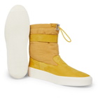Fear of God - Suede and Canvas High-Top Sneakers - Yellow