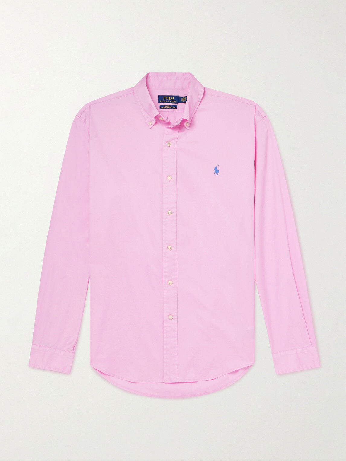 Polo Ralph Lauren - Logo-Embroidered Cotton Shirt - Pink
