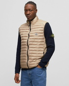 Stone Island Packable Blouson S/S Loom Woven Chambers R Nylon Down Tc Grey - Mens - Vests