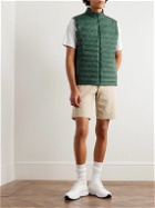 Peter Millar - All Course Quilted Shell Golf Gilet - Green