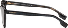 Burberry Black Round Sunglasses