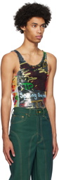 Theophilio Multicolor Graffiti Tank Top