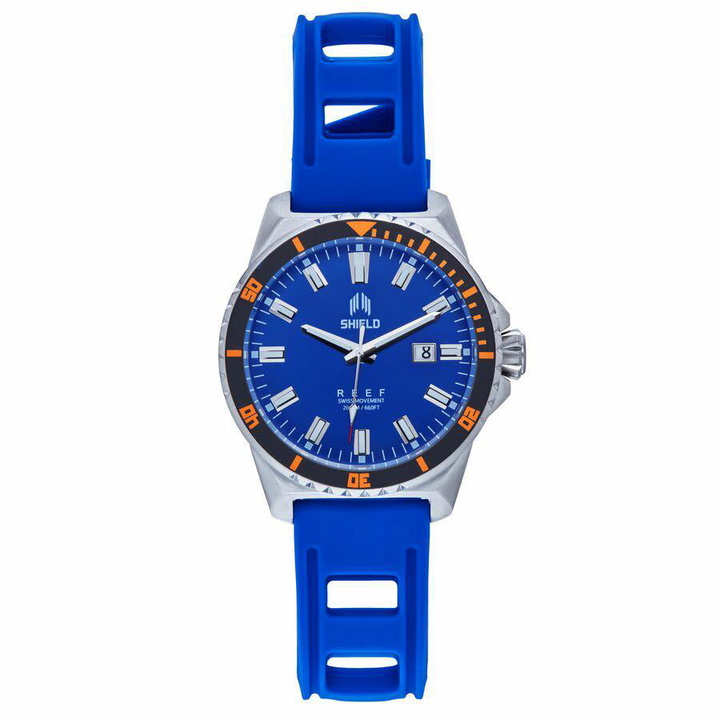 Photo: Shield Reef Blue Dial Mens Watch SLDSH119-6