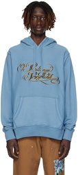 Billionaire Boys Club Blue Printed Hoodie