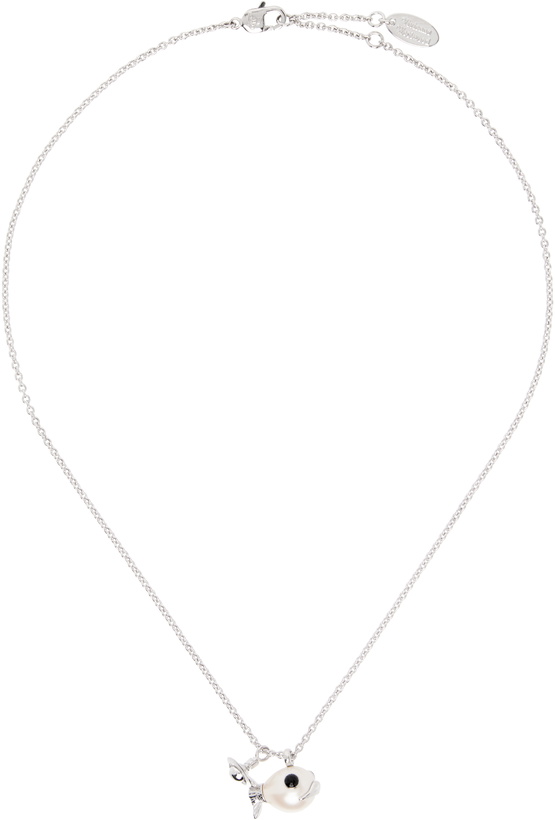 Photo: Vivienne Westwood Silver Luzie Pendant Necklace