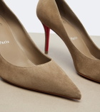 Christian Louboutin Miss Z suede pumps