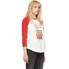 Marc Jacobs Off-White and Red New York Magazine Edition The Baseball T-Shirt Long Sleeve T-Shirt