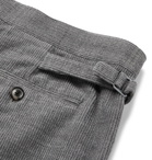 Camoshita - Light-Grey Wool-Blend Corduroy Suit Trousers - Gray