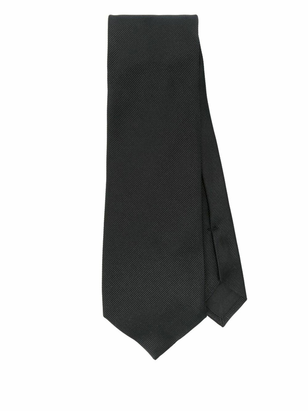 Photo: TOM FORD Black Silk Tie