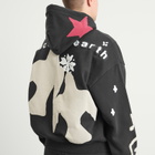 SKIMS Men's x Cactus Plant Flea Market Hoodie in Onyx Teddy Bear Print