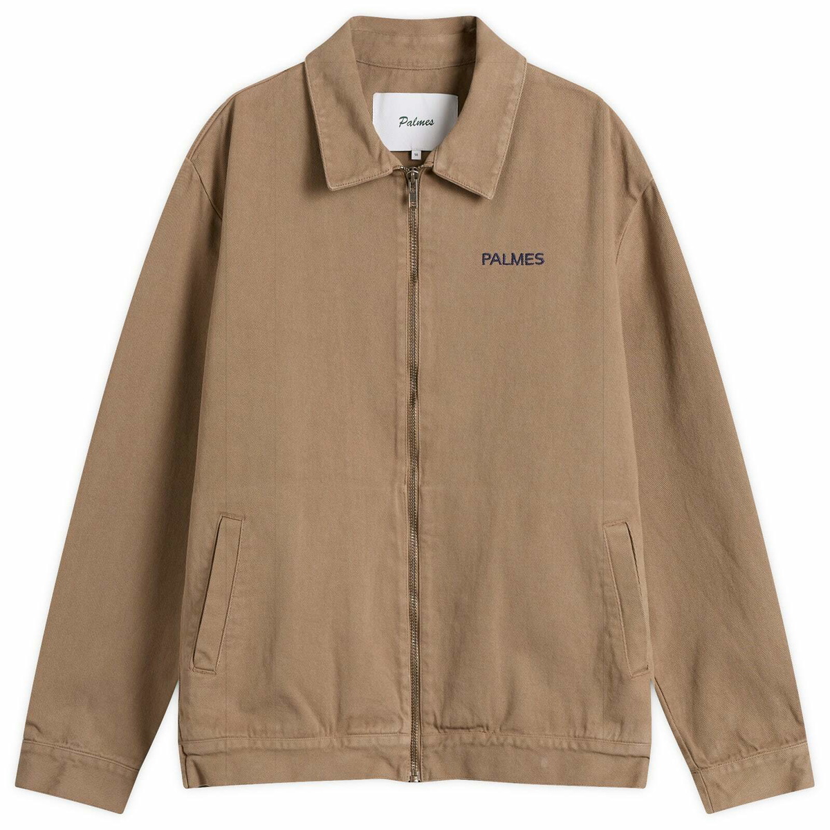 Palmes Men's Forever Zip Jacket in Fossil