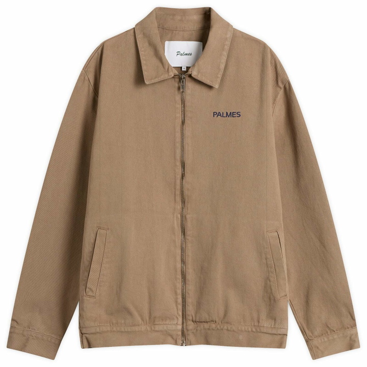Photo: Palmes Men's Forever Zip Jacket in Fossil