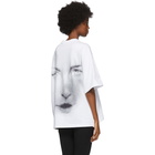 Lourdes White Face Print T-Shirt