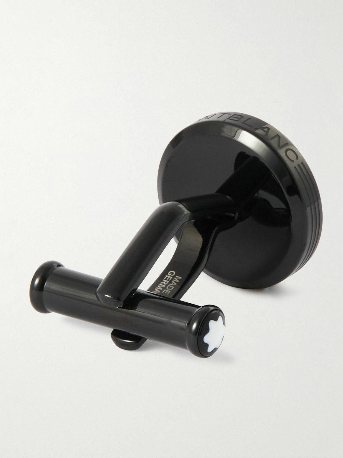 Montblanc - StarWalker Stainless Steel and Acrylic Cufflinks - Black