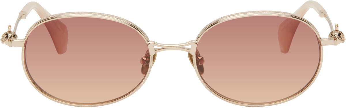 Vivienne Westwood Gold & Tortoiseshell Yara Sunglasses
