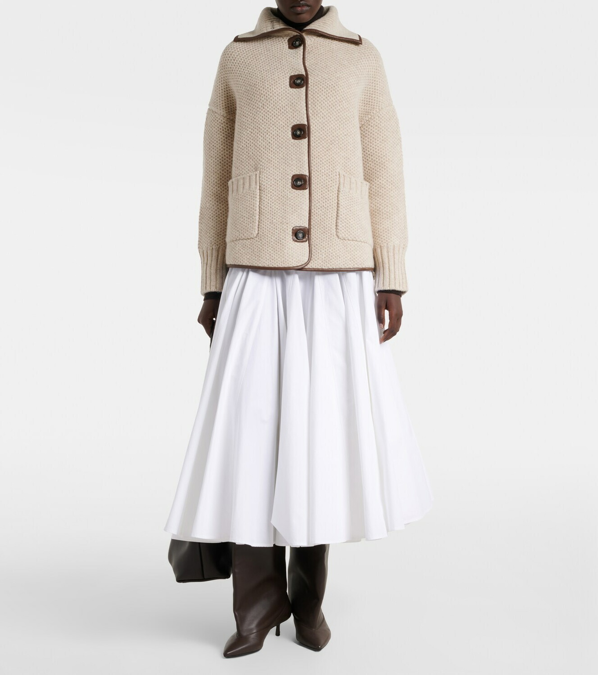 Altuzarra Llewellyn knitted wool jacket