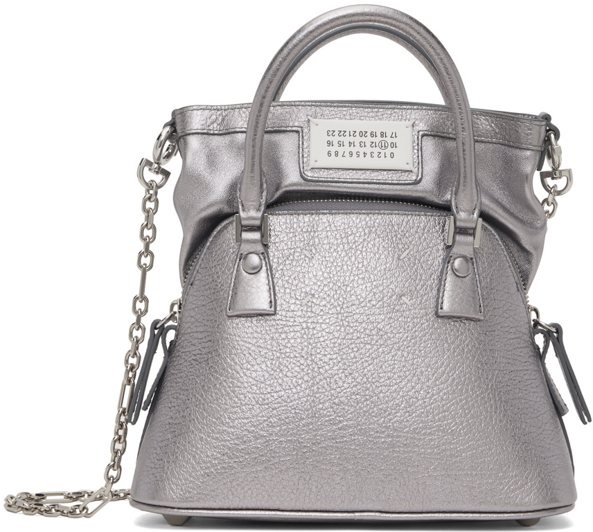 Maison Margiela Silver 5AC Classique Micro Bag Maison Margiela