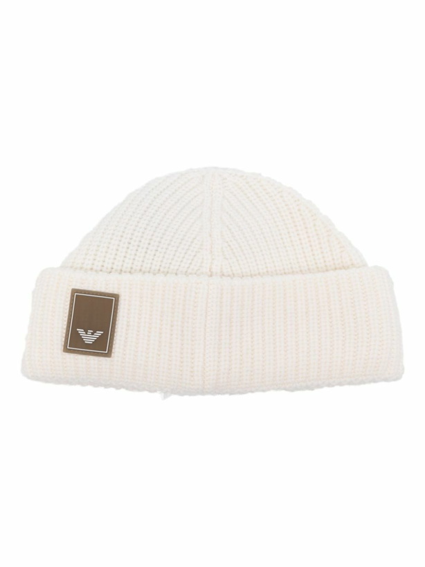 Photo: EMPORIO ARMANI - Logo Wool Beanie